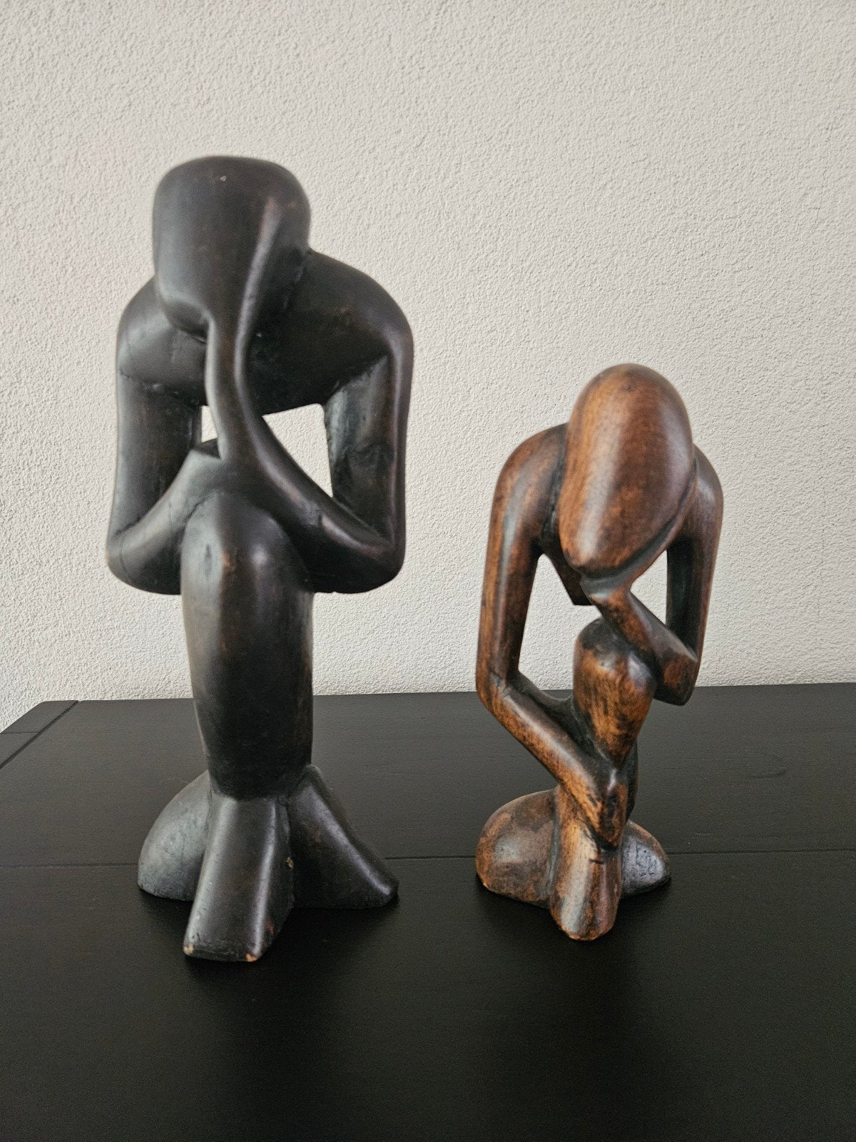 mooie houten beeldjes., Ophalen of Verzenden, Hout