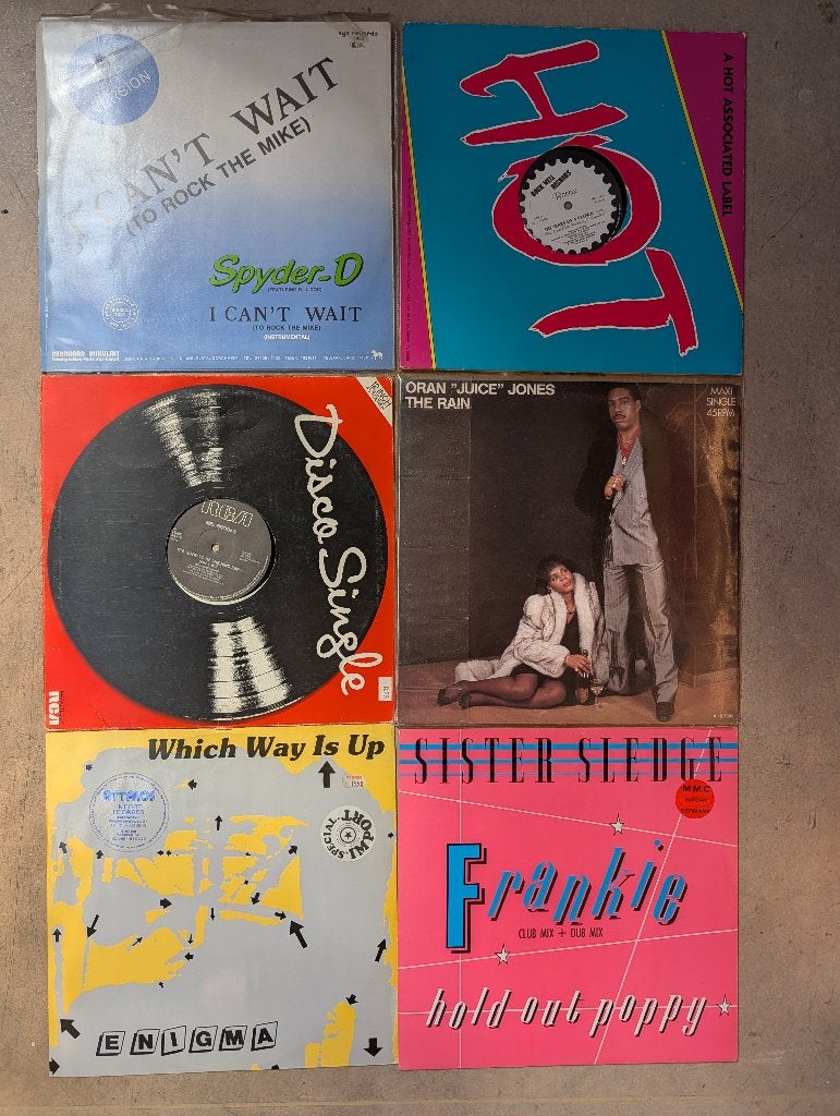 div disco singles 12", Gebruikt, Pop, Ophalen of Verzenden, 12 inch