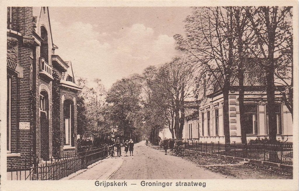 703-383-027 Grijpskerk Groninger Straatweg, Verzenden, Voor 1920, Groningen