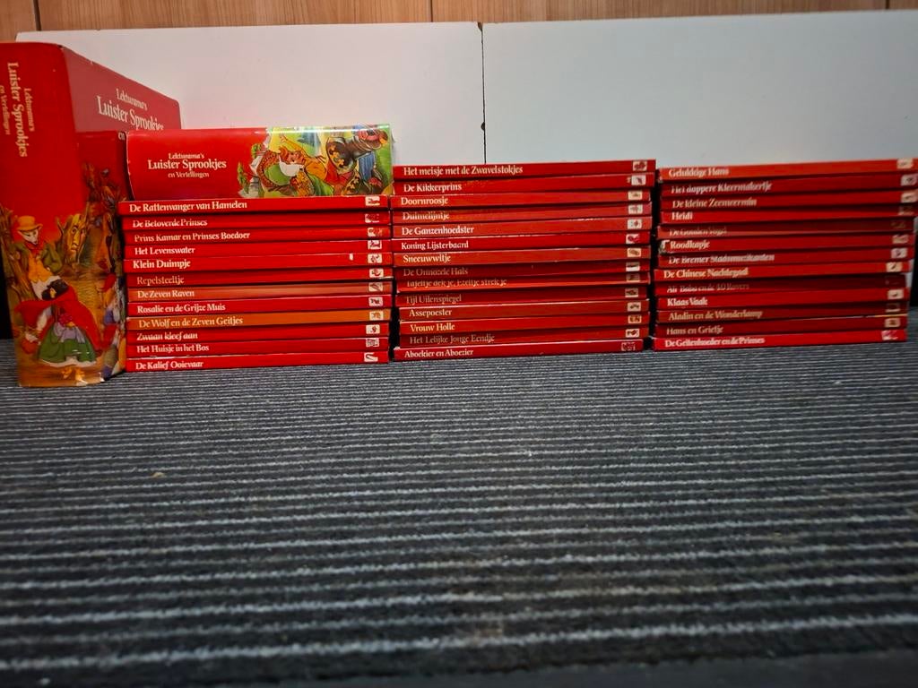 Lekturama Luister Sprookjes en Vertellingen (39 boeken), Ophalen of Verzenden, Gelezen