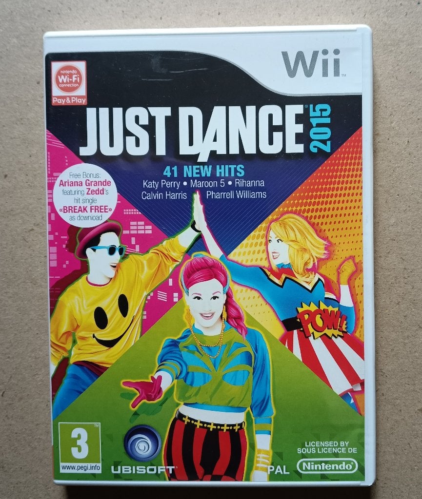 just dance 2015 nintendo wii, Spelcomputers en Games, Games | Nintendo Wii, Muziek, Ophalen of Verzenden, Zo goed als nieuw, 3 spelers of meer