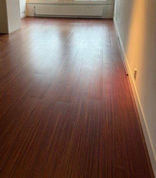 Circa 80 m² houten vloer – eenvoudig te verwijderen, Doe-het-zelf en Verbouw, Gebruikt, 10 m² of meer, 10 tot 30 cm, Hout
