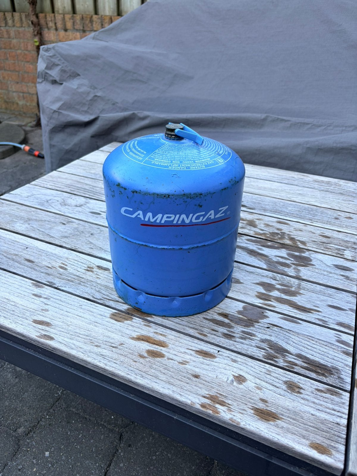 Campinggaz fles 907 leeg, Caravans en Kamperen, Kampeeraccessoires, Ophalen, Gebruikt
