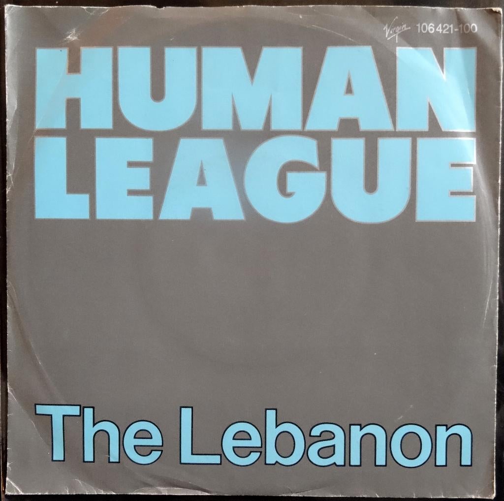 Vinyl single Human League - The Lebanon - € 2,00, Gebruikt, 7 inch, Ophalen of Verzenden, Fotohoes