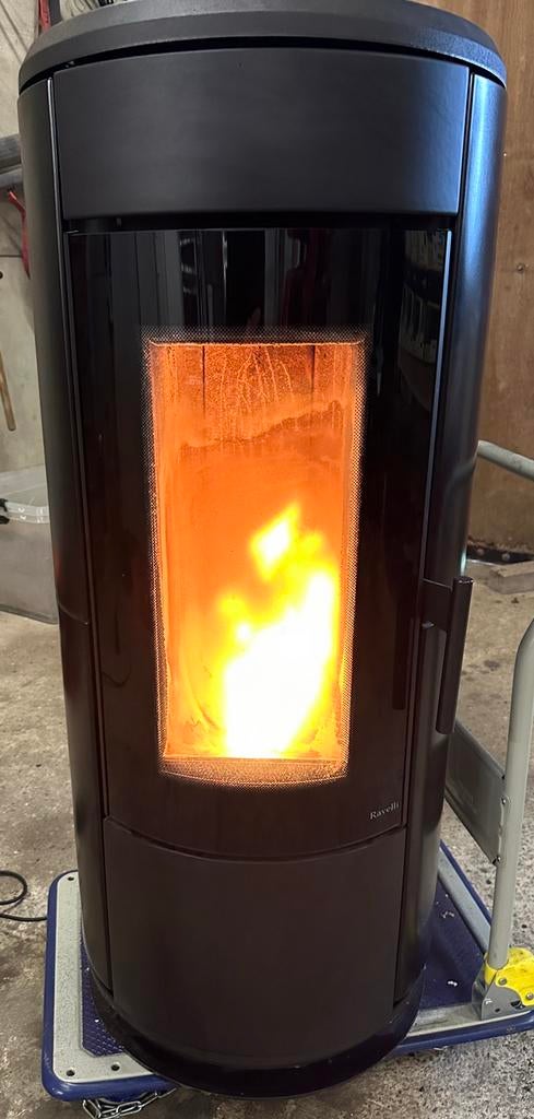 Pelletkachel Ravelli/NordicFire Natural 11 - 11.4 kW - ZGAN, Ophalen, Overige brandstoffen, Zo goed als nieuw, Pelletkachel