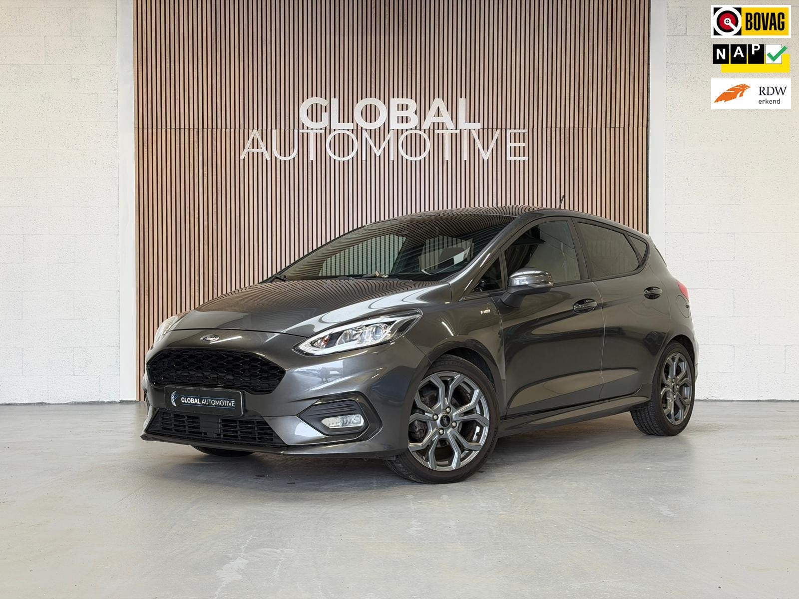 Ford Fiesta 1.0 EcoBoost ST-Line - 17'' - STUURVERWARMING -, Auto's, Ford, Voorwielaandrijving, Gebruikt, 100 pk, Origineel Nederlands
