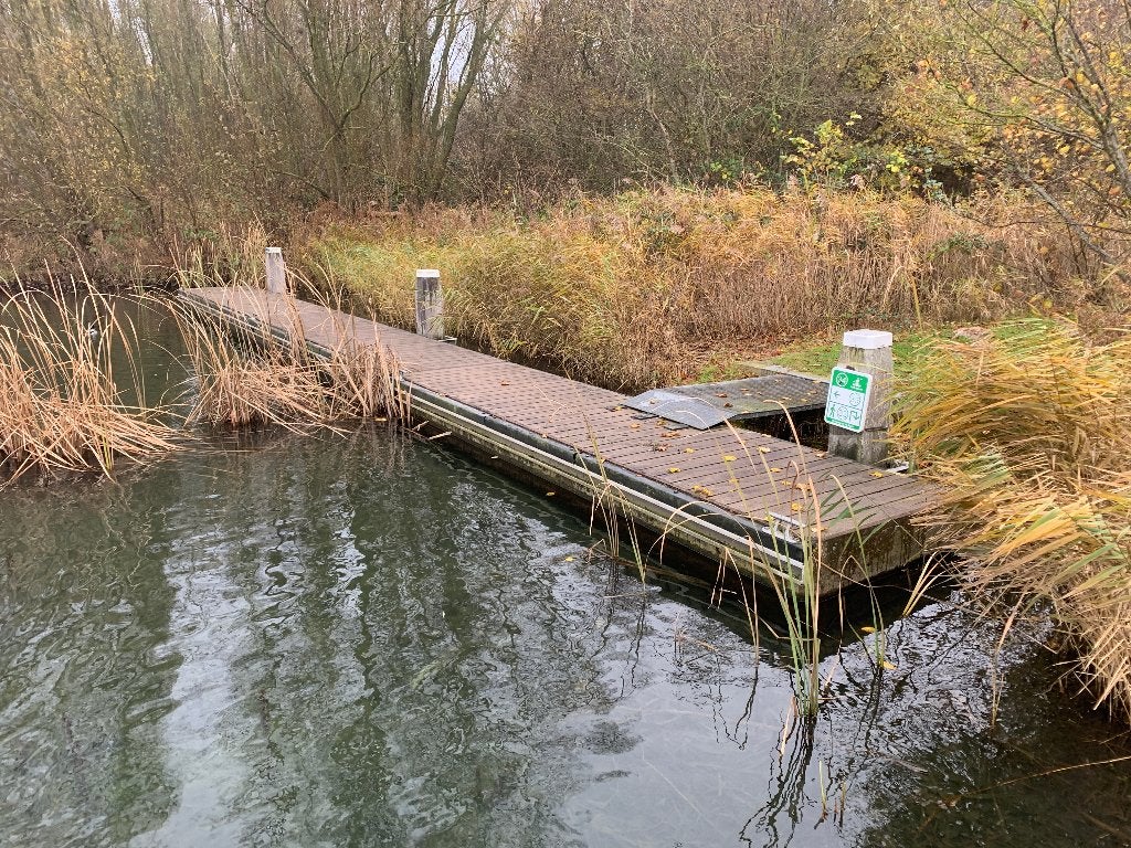 Drijvende aanlegsteiger, Ophalen