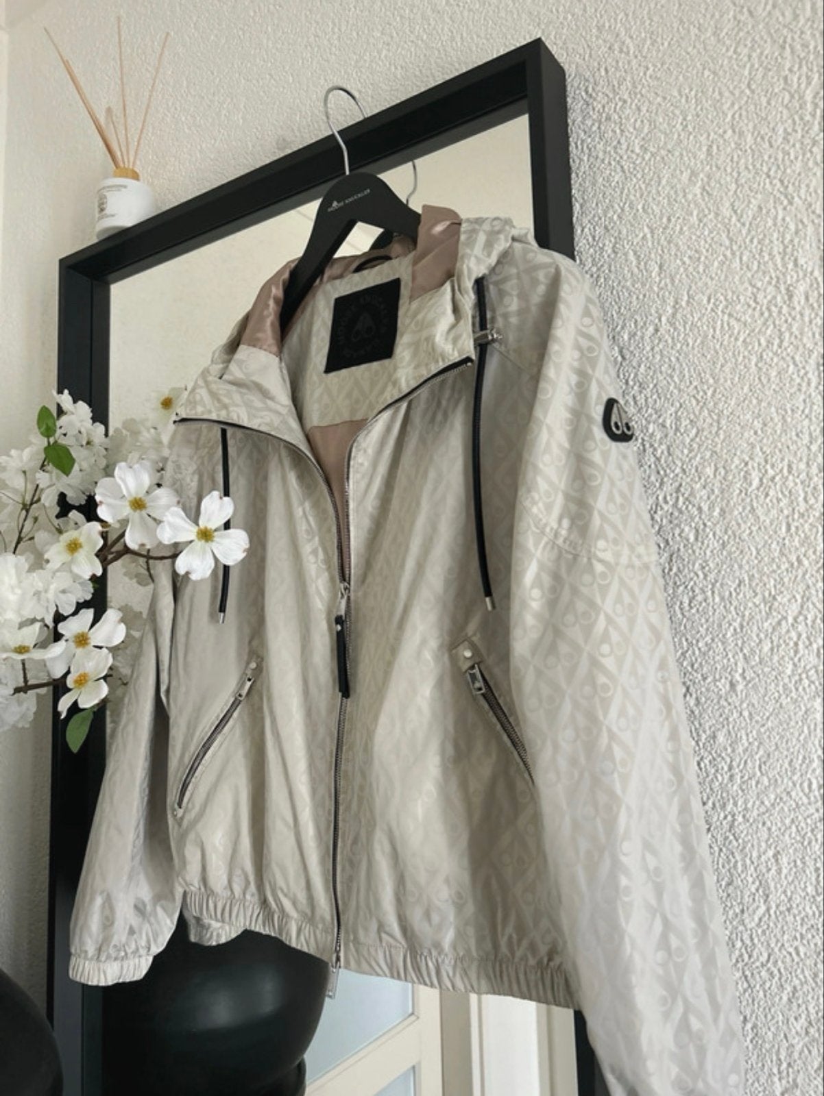 Moose Knuckles Windjack Maat S NIEUW, Kleding | Dames, Ophalen of Verzenden, Nieuw, Maat 36 (S), Beige