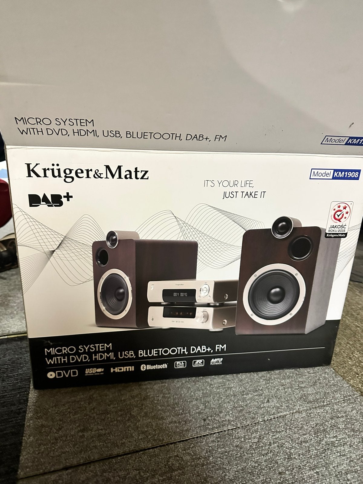 Kruger&Matz KM1908 audio micro systeem, Overige merken, Ophalen of Verzenden, Zo goed als nieuw, Microset