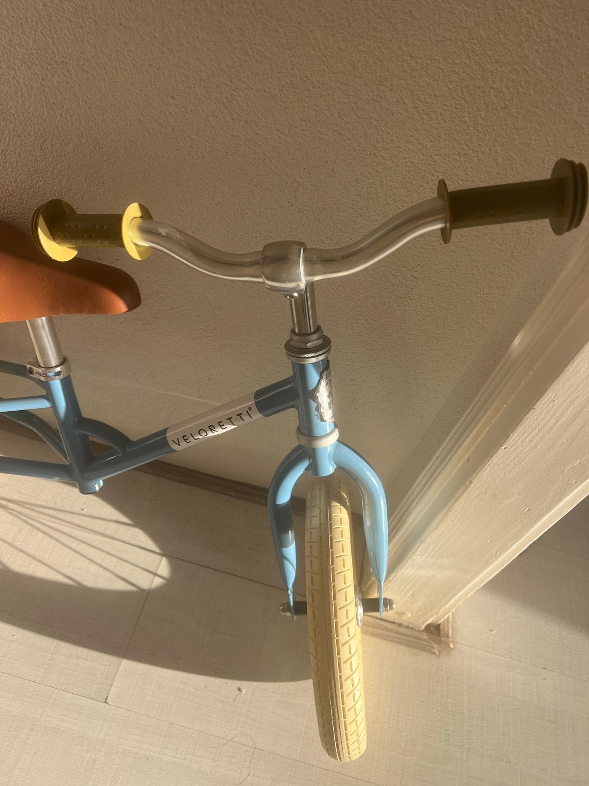 Veloretti loopfiets in goede staat, Ophalen, Gebruikt, Minder dan 16 inch