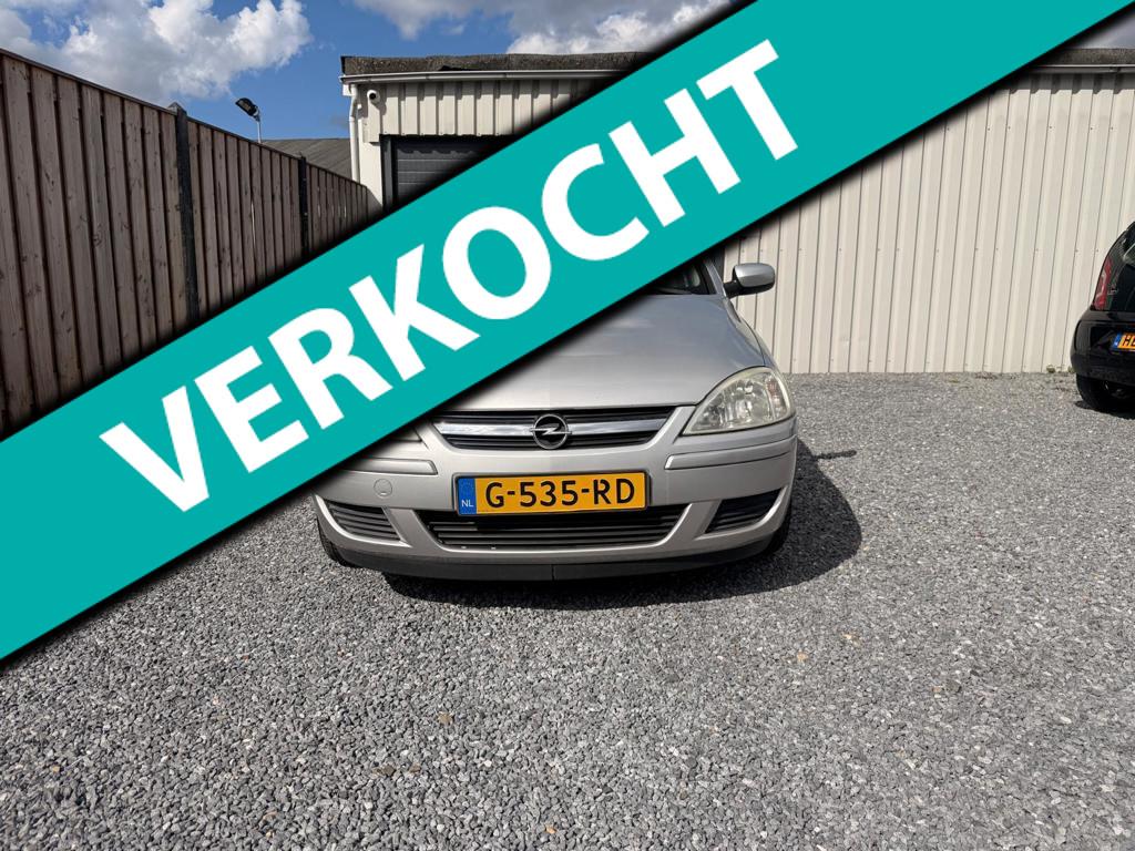 Opel Corsa 1.4-16V Rhythm, Voorwielaandrijving, 450 kg, Zwart, 4 cilinders