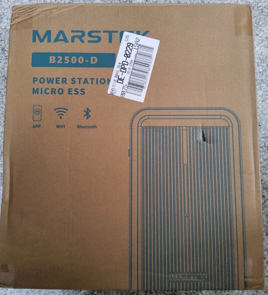 Marstek Saturn B2500-D balkonopslag – 2,24 kWh, Verzenden, Zo goed als nieuw, Marstek