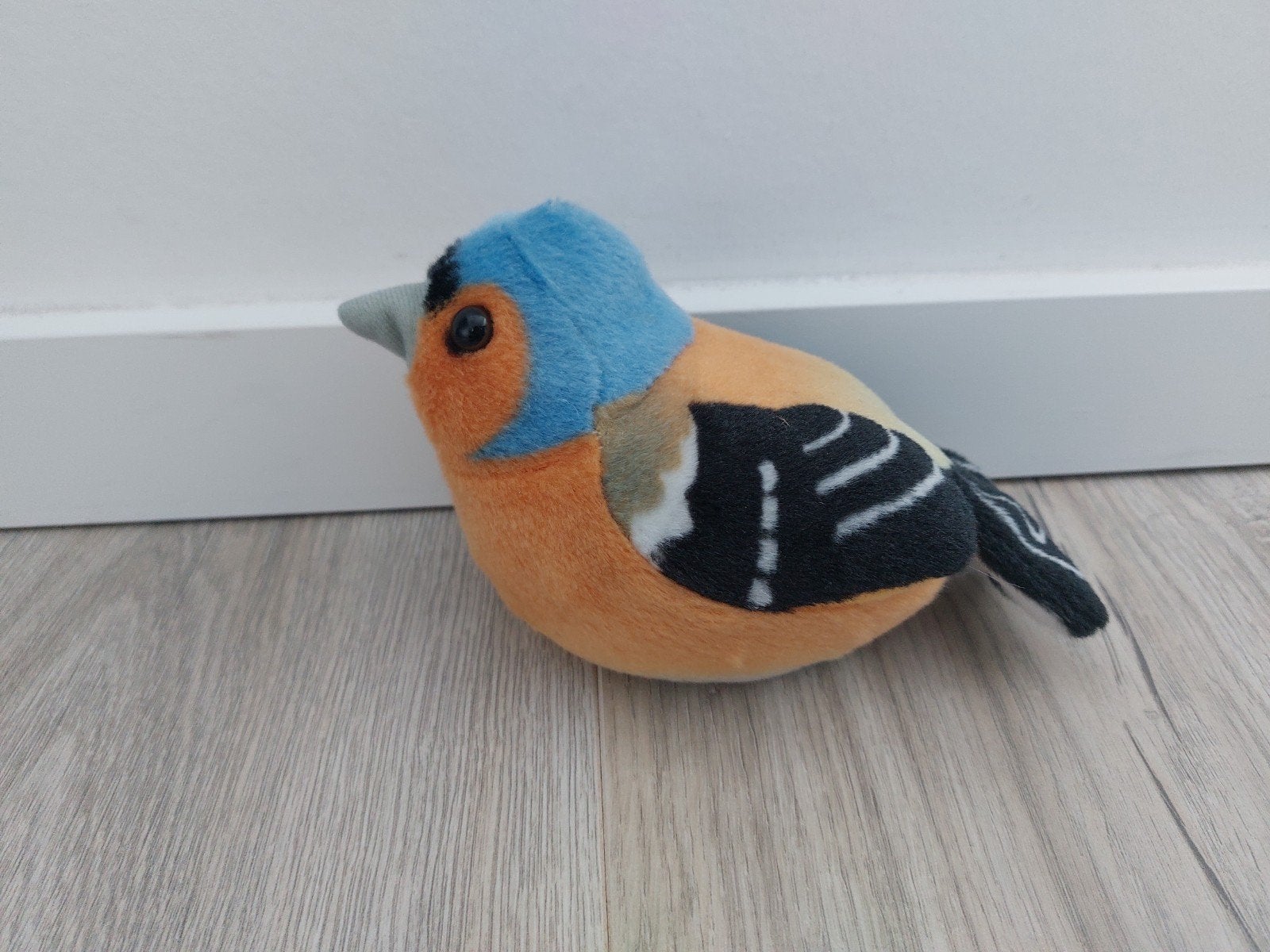 Knuffel wild Republic vogel geluid vink L2038, Ophalen of Verzenden, Zo goed als nieuw