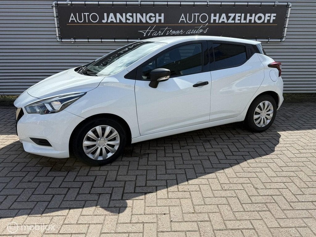 Nissan Micra 0.9 IG-T Visia+ als nieuw | Airco | Bluetooth |, Auto's, Nissan, Bedrijf, Te koop, Micra, ABS, Achteruitrijcamera