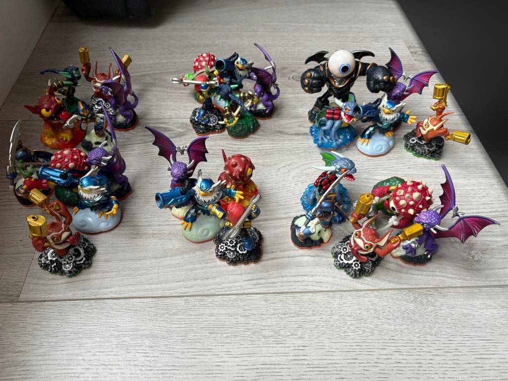 Skylanders verschillende popentjes, Kinderen en Baby's, Speelgoed | Actiefiguren, Gebruikt, Ophalen of Verzenden