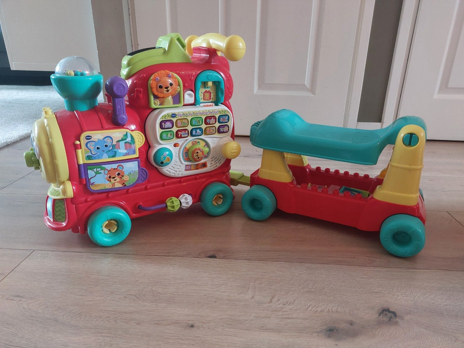 VTech Rijd & Leer Letterlocomotief - Interactief Speelgoed, Kinderen en Baby's, Speelgoed | Vtech, Ophalen of Verzenden, Gebruikt