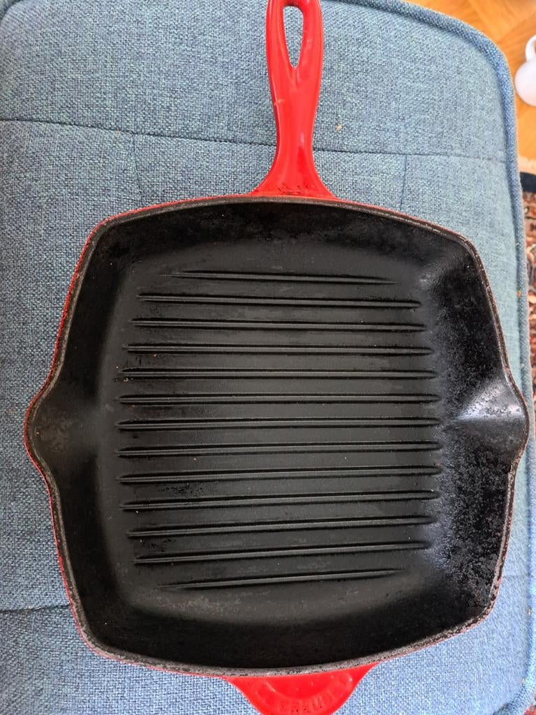 Grillpan, Verzenden, Gietijzer