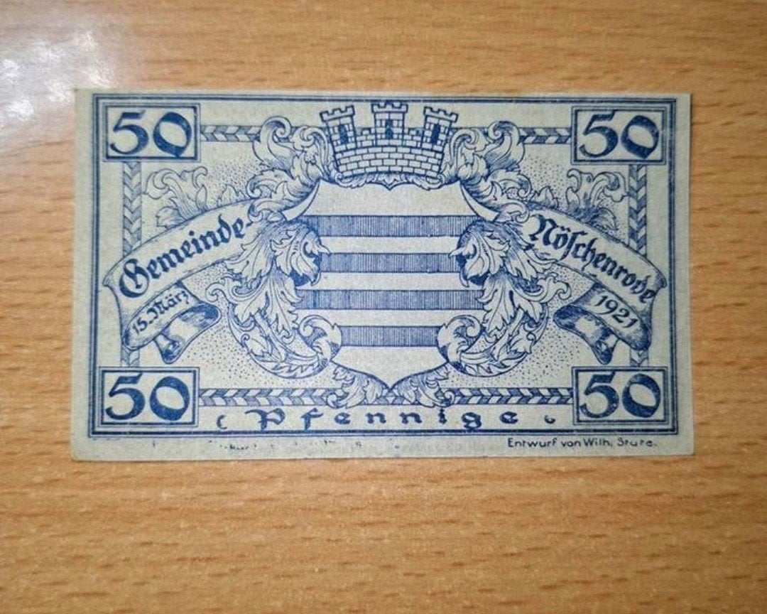 Duits Notgeld Nöschenrode Noodgeld, Ophalen of Verzenden, Duitsland
