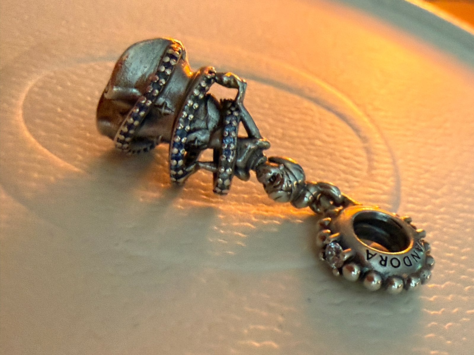 Pandora Disney Assepoester Pompoenkoets Bedel, Pandora, Ophalen of Verzenden, Zo goed als nieuw, 1 bedel