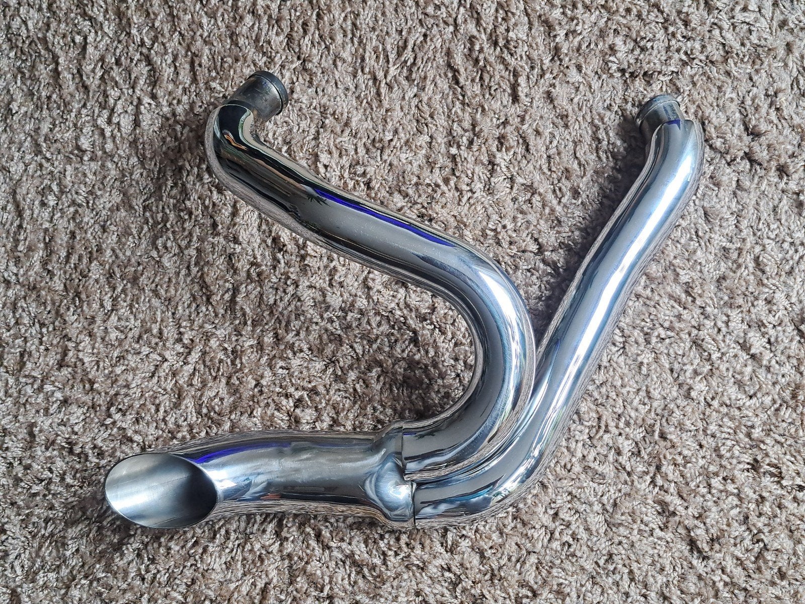 Santee, 2in1 uitlaat, softail., Ophalen of Verzenden, Gebruikt