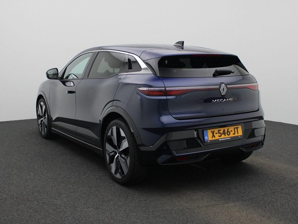 Renault Megane E-Tech EV40 Boost Charge Techno | Pack Advanc, Auto's, Renault, Gebruikt, 300 km, Leder en Stof, 130 min