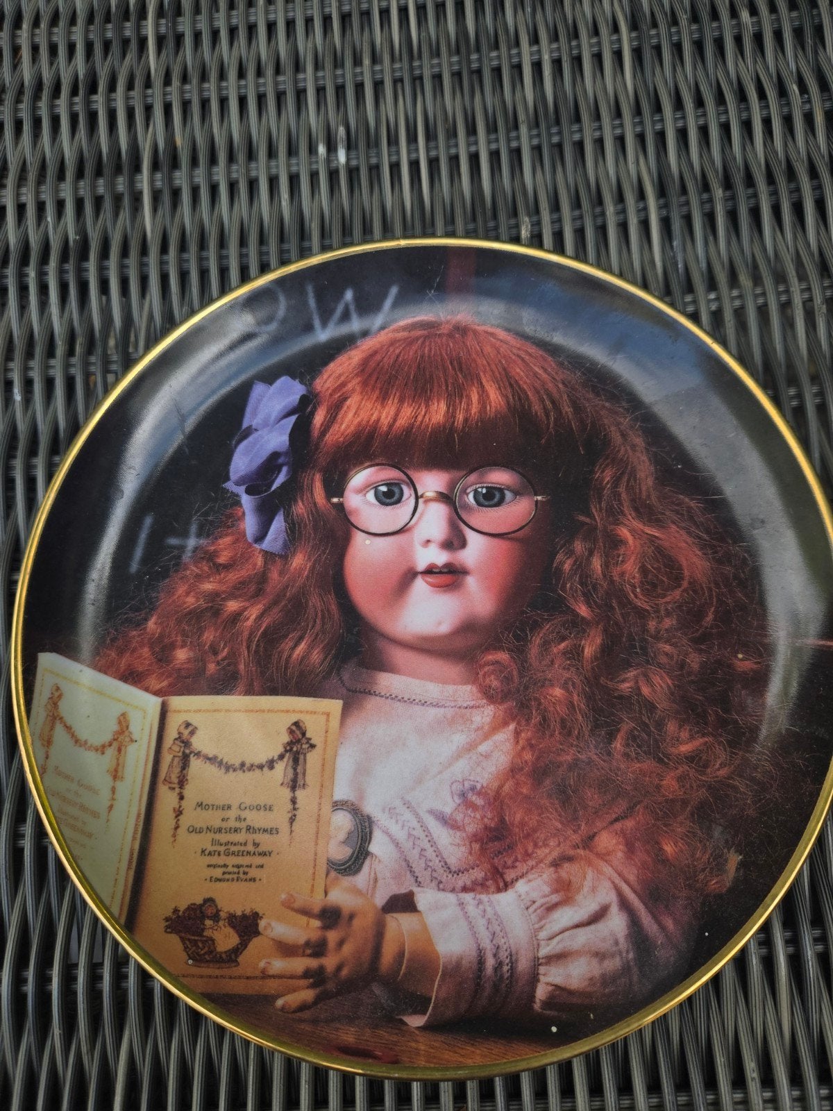 Franklin Mint "Portrait of Sophie" Limited Edition Bord, Antiek en Kunst, Ophalen of Verzenden