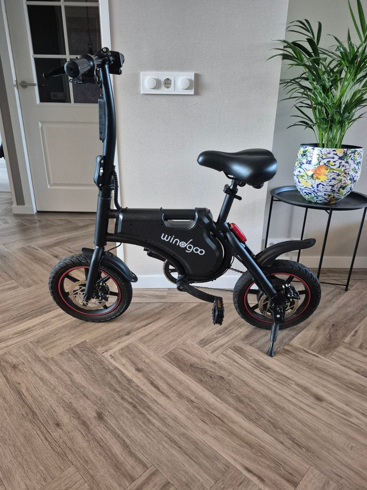 Windgoo B3 Elektrische Fiets - Zo goed als nieuw, Minder dan 30 km per accu, Zo goed als nieuw, Minder dan 47 cm, Ophalen