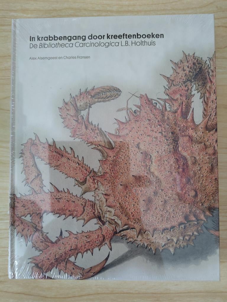In krabbengang door kreeftenboeken - uitgave Naturalis, Ophalen of Verzenden, Nieuw, Alex Alsemgeest; Charles Fransen