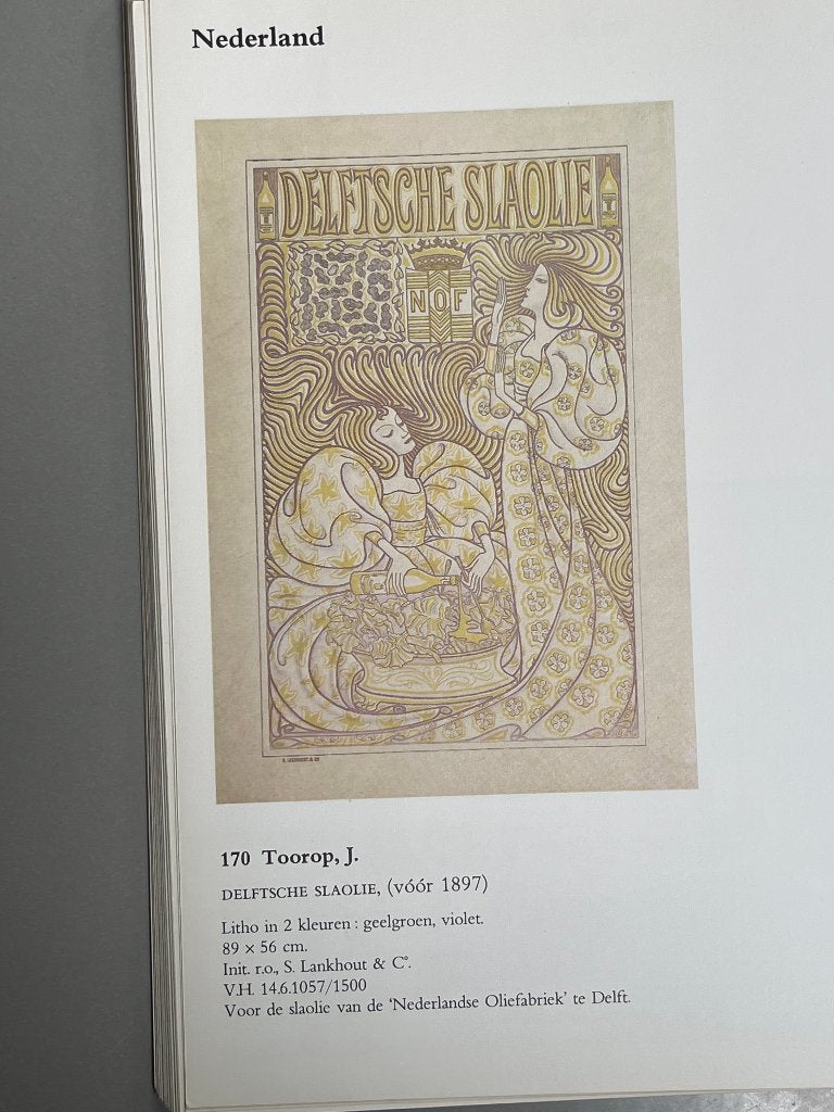 Affiches 'Belle Époque. Keuze uit de verzamelingen van..1979, Ophalen of Verzenden, Zo goed als nieuw, Grafische vormgeving