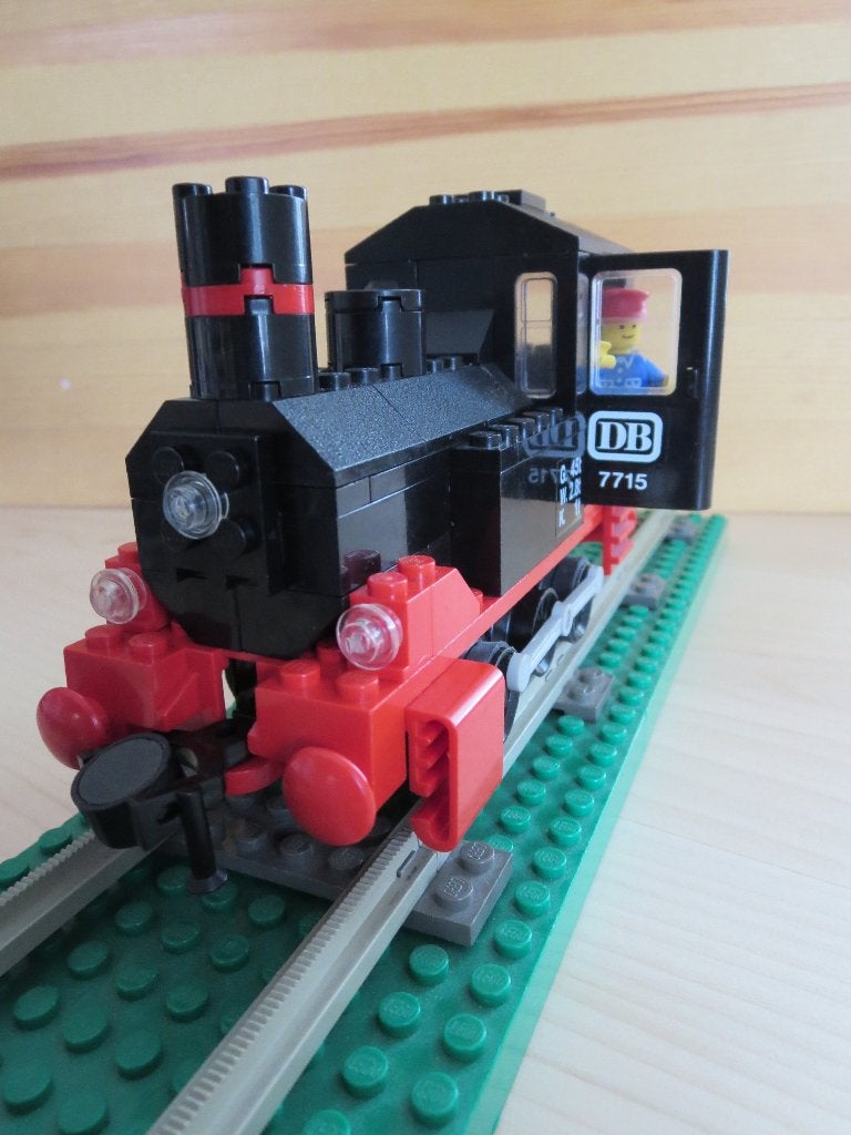 12V Rails Trein Loc & Motorblok (7715 & 7865; 12 Volt), Kinderen en Baby's, Speelgoed | Duplo en Lego, Gebruikt, Overige thema's
