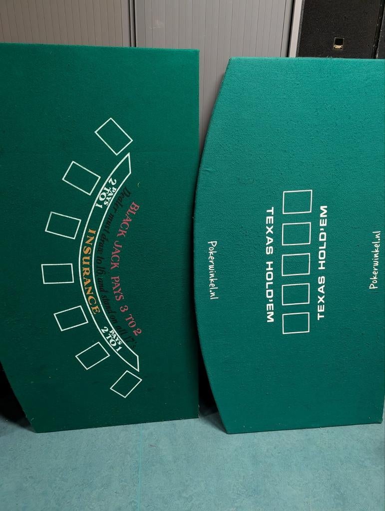 Casino speeltafels: Blackjack, Texas Hold'em, Roulette, Vijf spelers of meer, Ophalen, Gebruikt, Pokerwinkel.nl