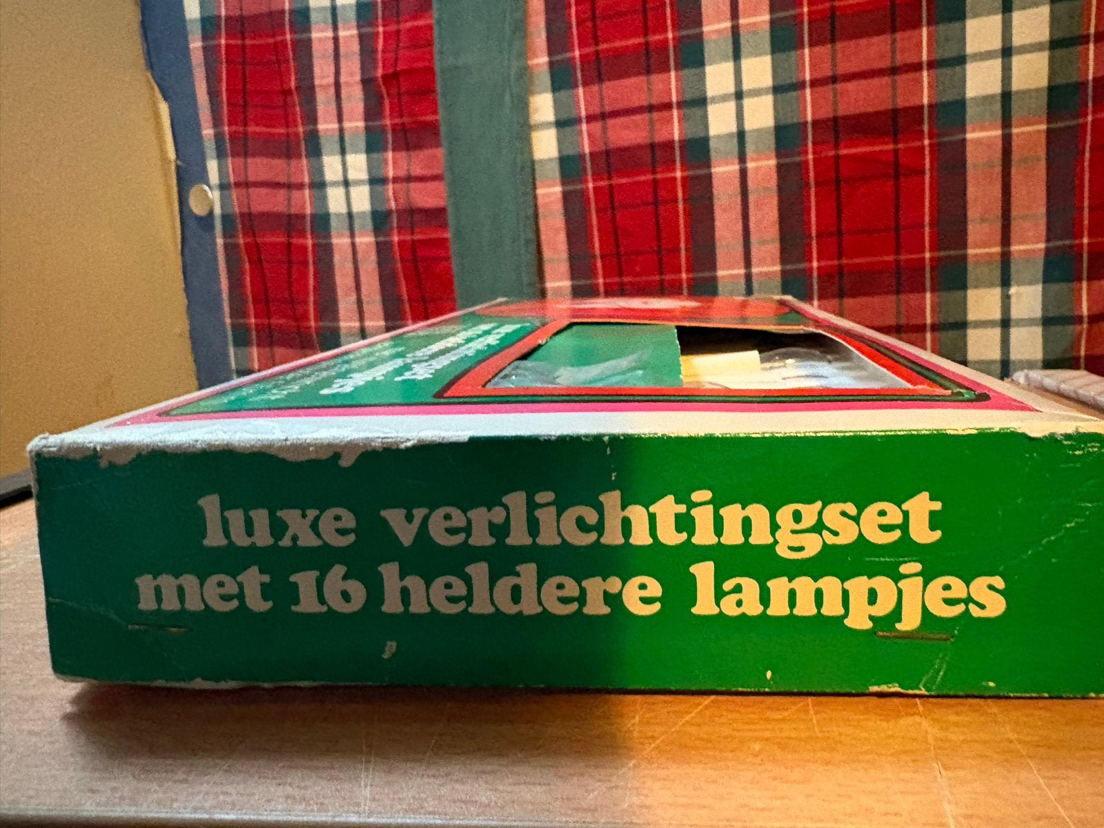 Prachtige Doos met Oude Kerstverlichting, Diversen, Ophalen of Verzenden