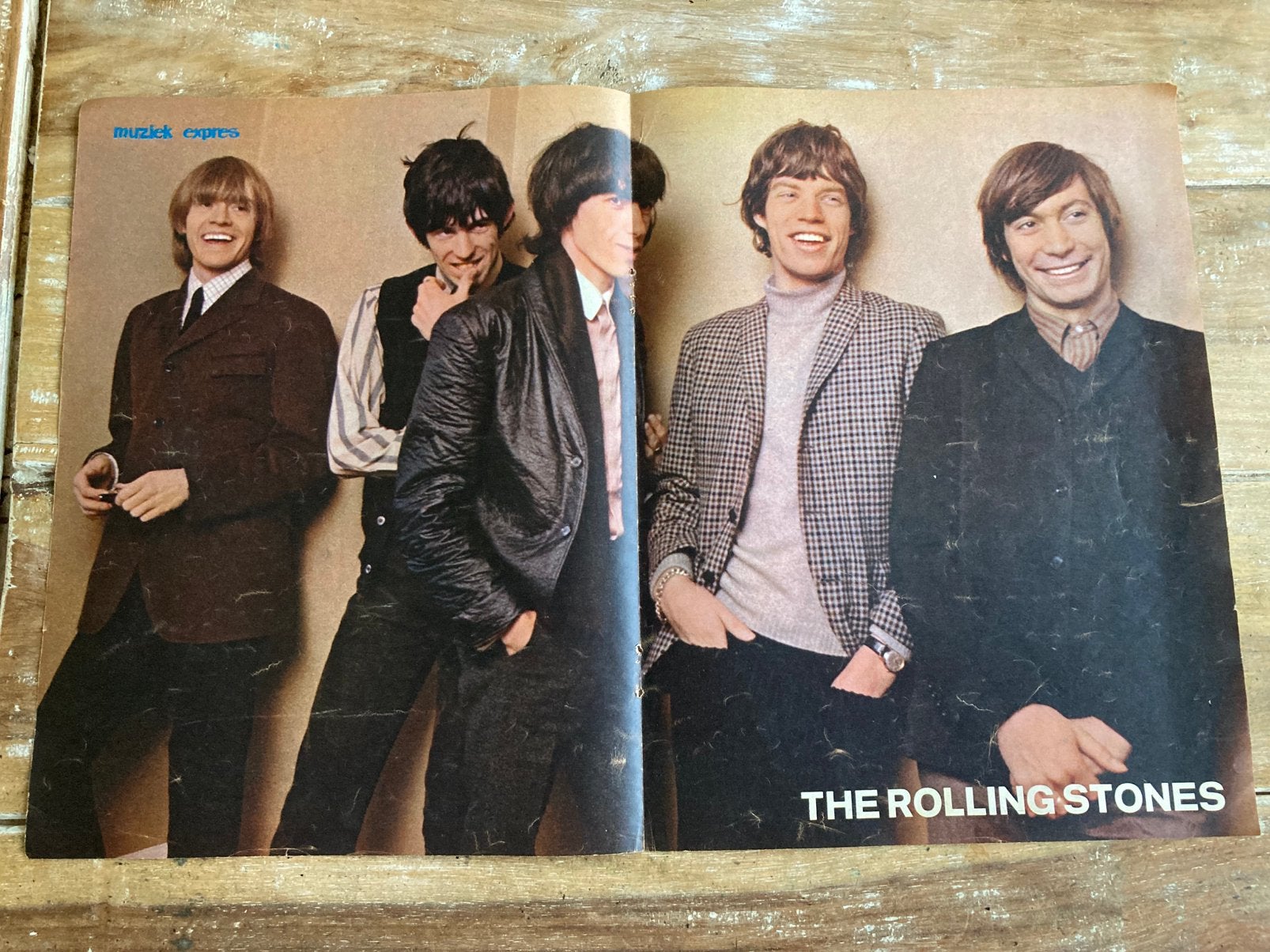 A3 poster ROLLING STONES, Verzamelen, Ophalen of Verzenden, Zo goed als nieuw, A1 t/m A3, Muziek