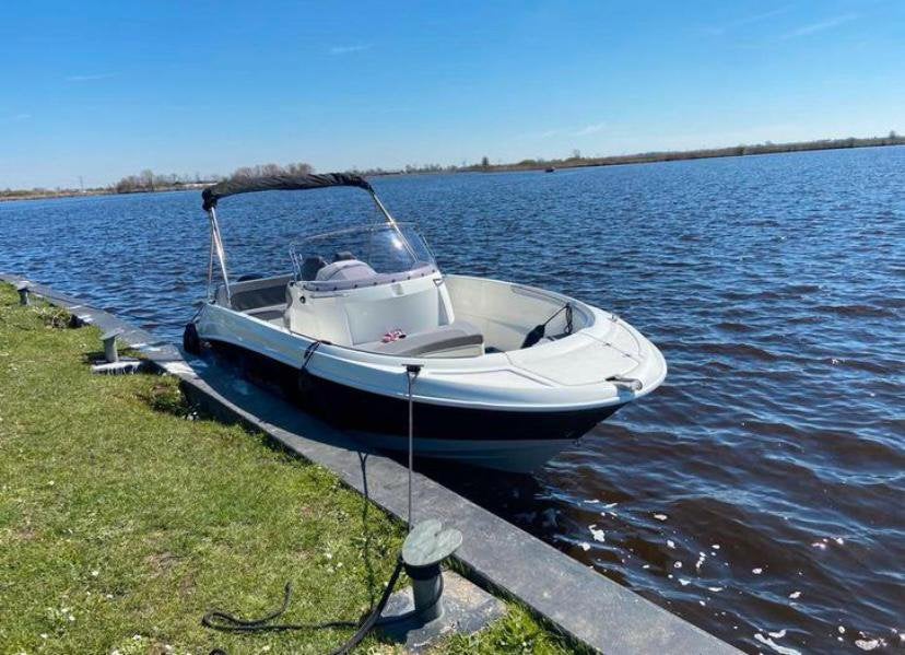 Prins 616 Navigator, 100 Pk prachtige snelle motorboot, Watersport en Boten, Speedboten, Ophalen, Overige merken, 100 cm, 70 tot 120 pk