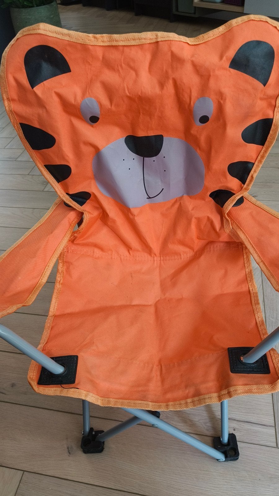 Gebruikte campingstoel kind - Tijger design, Ophalen of Verzenden, Gebruikt, Campingstoel