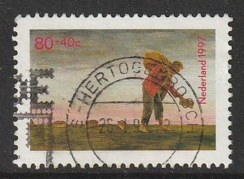 Nederland 1997 1737 Kind Kleim duimpje, Gest Den Bosch, Ophalen of Verzenden, Na 1940, Gestempeld