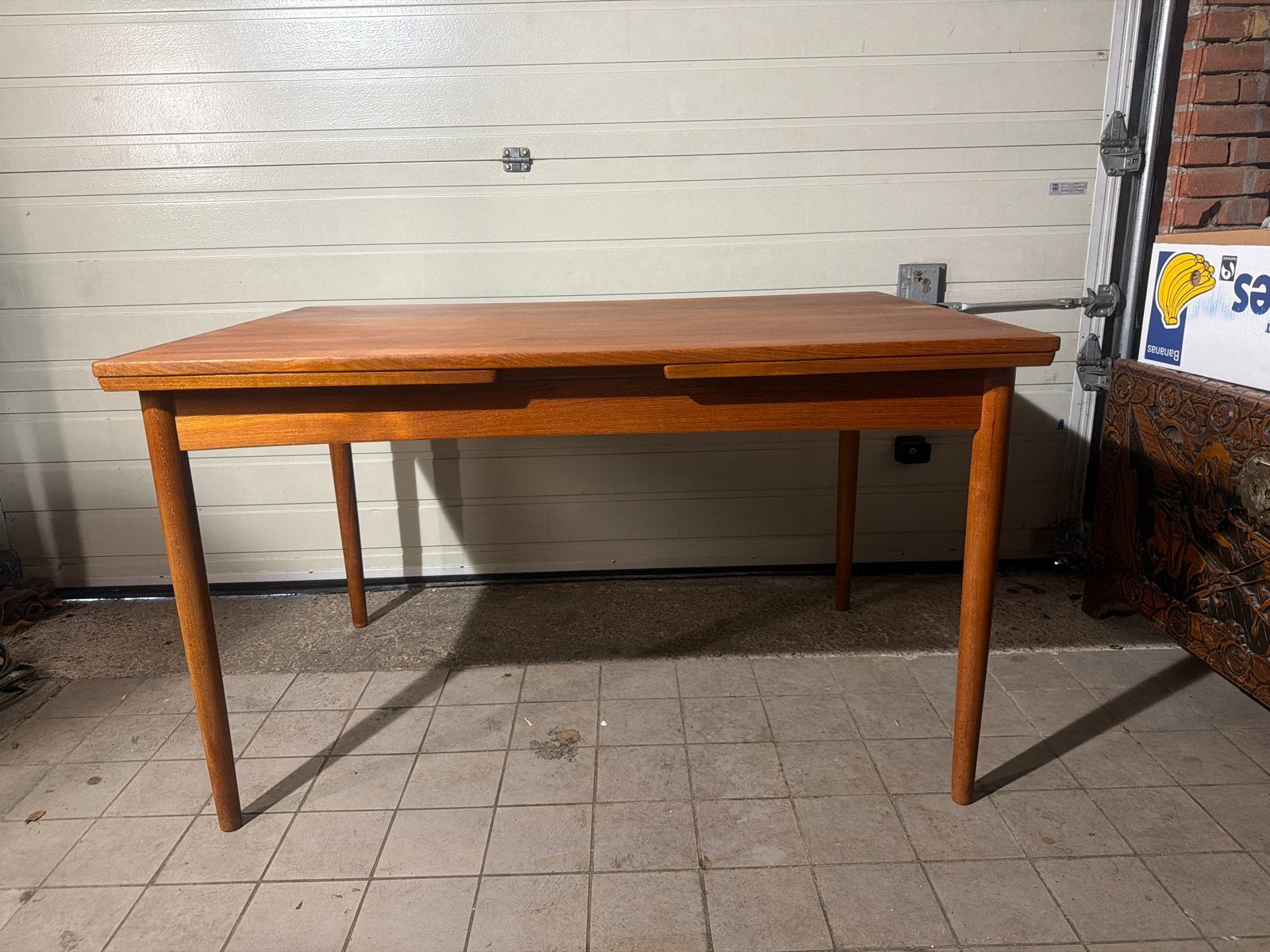 Uitschuifbare eettafel van Niels O. Møller (J.L. Møllers Møb, Ophalen, Gebruikt, 100 tot 150 cm, 200 cm of meer