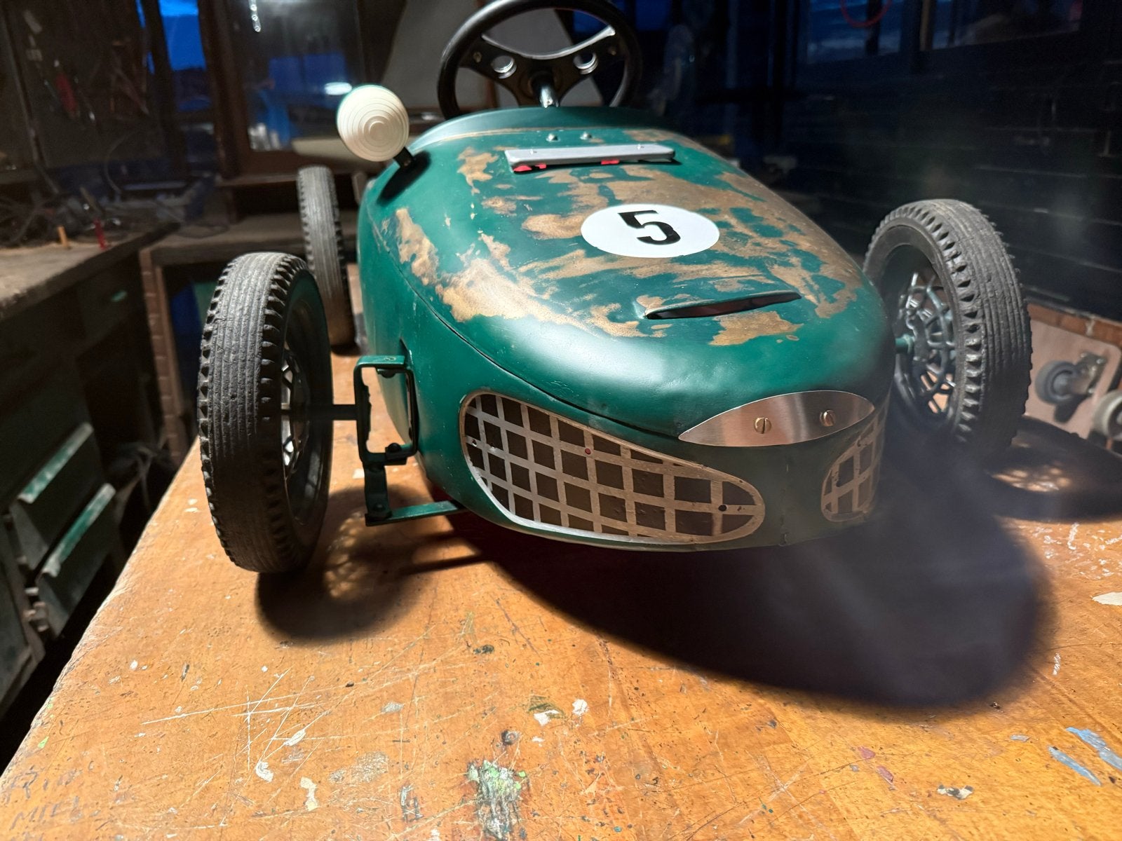 Ferrari Sharknose Morellet Guerineau Trapauto 1961, Ophalen