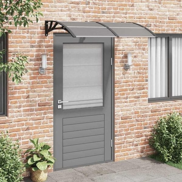 Deurluifel 150x75 cm polycarbonaat zwart nieuw in doos, Ophalen of Verzenden, Nieuw, Kunststof