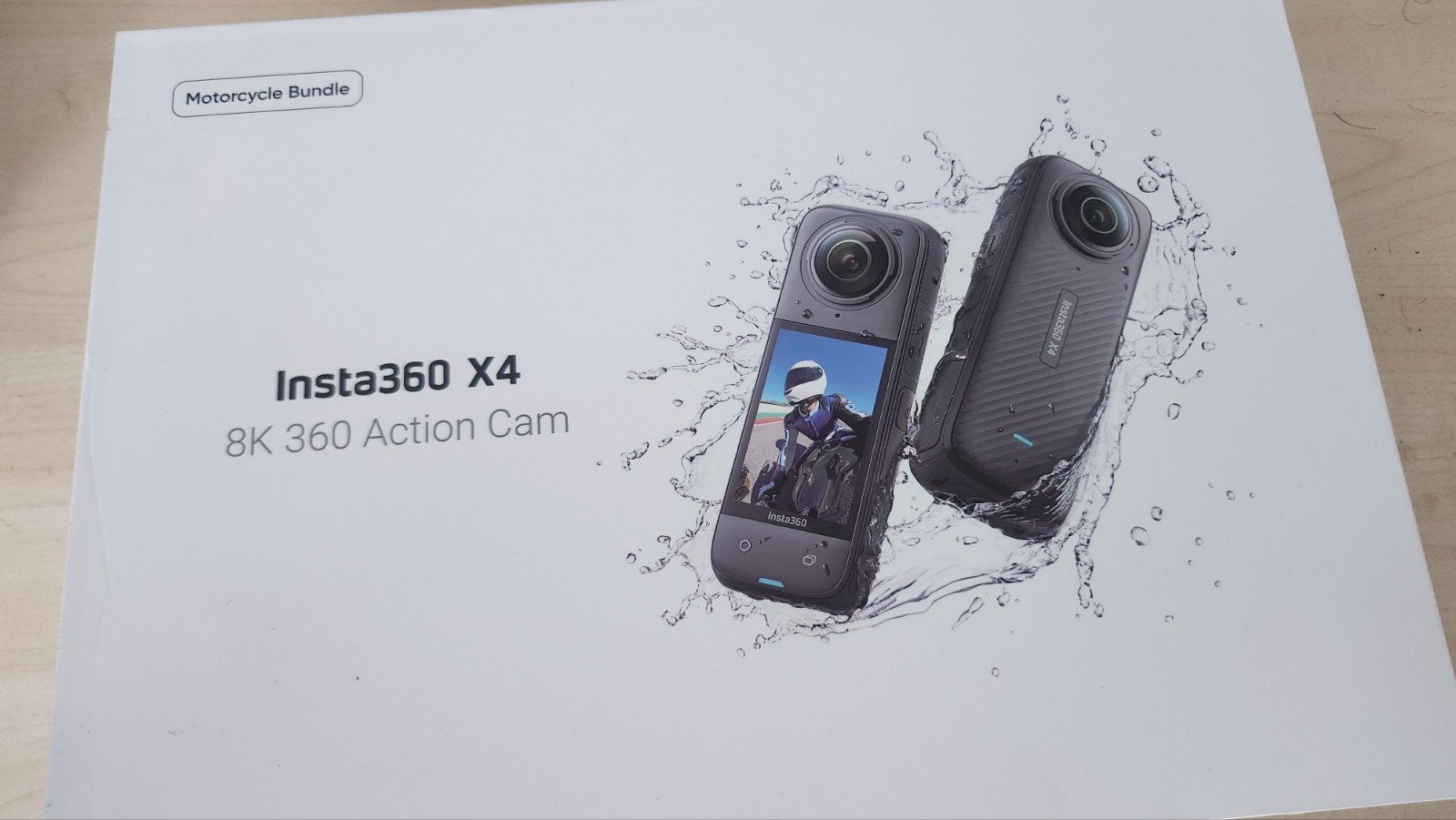 Insta360 X4 8K 360 Actie Camera Motorfiets Bundel, Ophalen of Verzenden, Zo goed als nieuw, Overige merken