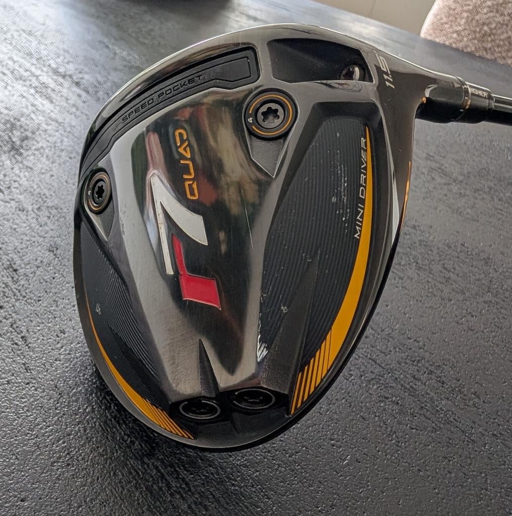 Taylormade R7 Quad Mini Driver 2025 - in zeer goede staat, Ophalen, Zo goed als nieuw, Club