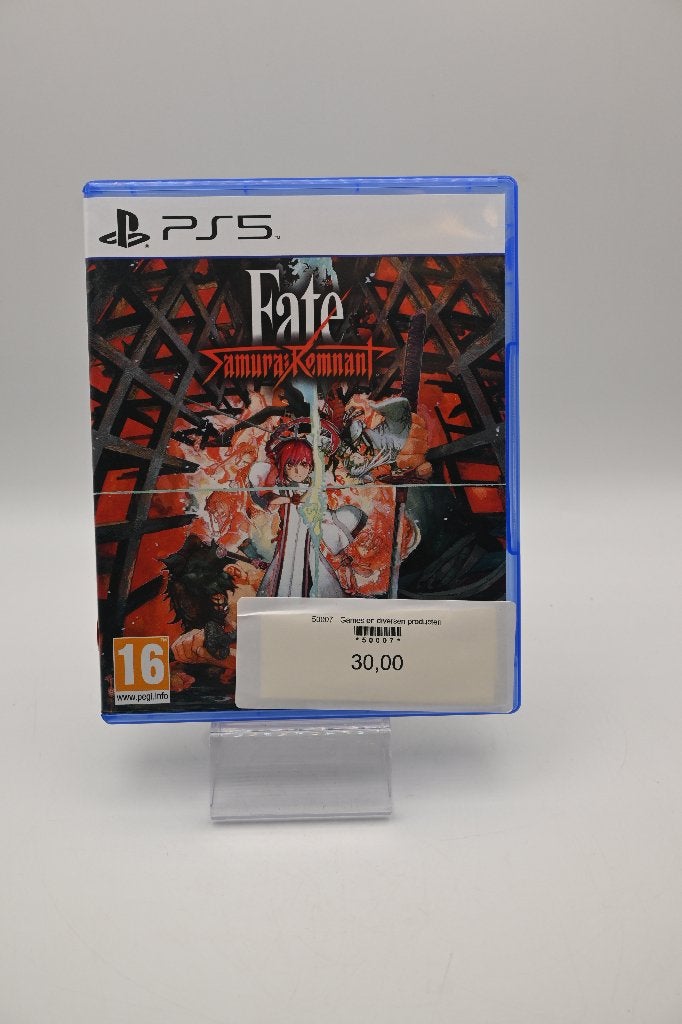 Fate/Samurai Remnant PS5 - Zo goed als nieuw, Koei Tecmo, Info@koeitecmo.co.jp, Yokohama, Japan, 1 speler