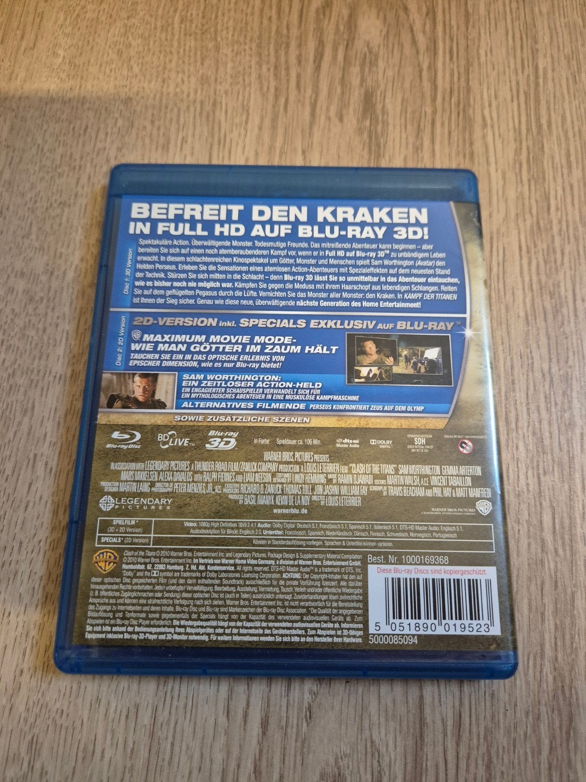 Bluray kampf der titanen, Ophalen of Verzenden