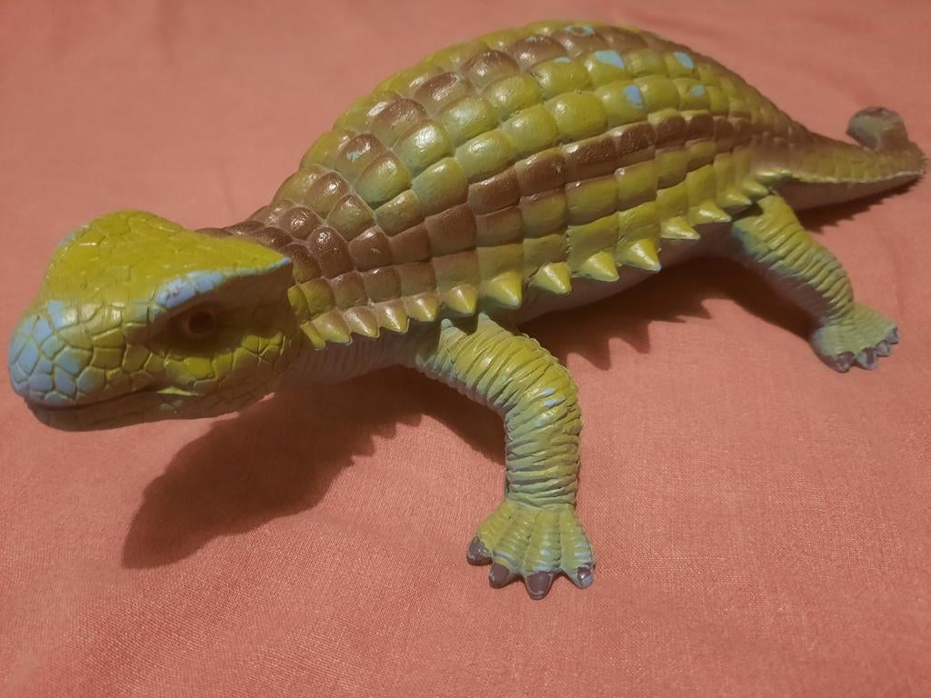 Grote Ankylosaurus Dinosaurus Speelgoedfiguur (34 cm), Ophalen of Verzenden, Gebruikt, Jongen of Meisje