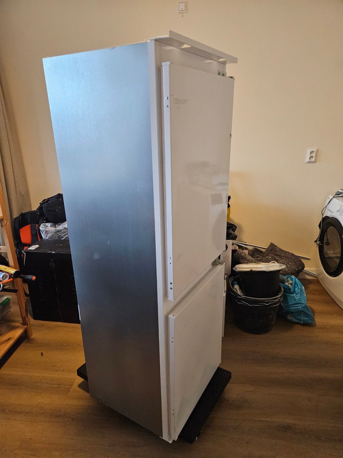 IKEA Koelkast met vriesvak - 157cm hoog, 54cm breed, Ophalen, Gebruikt, 200 liter of meer, 140 tot 160 cm