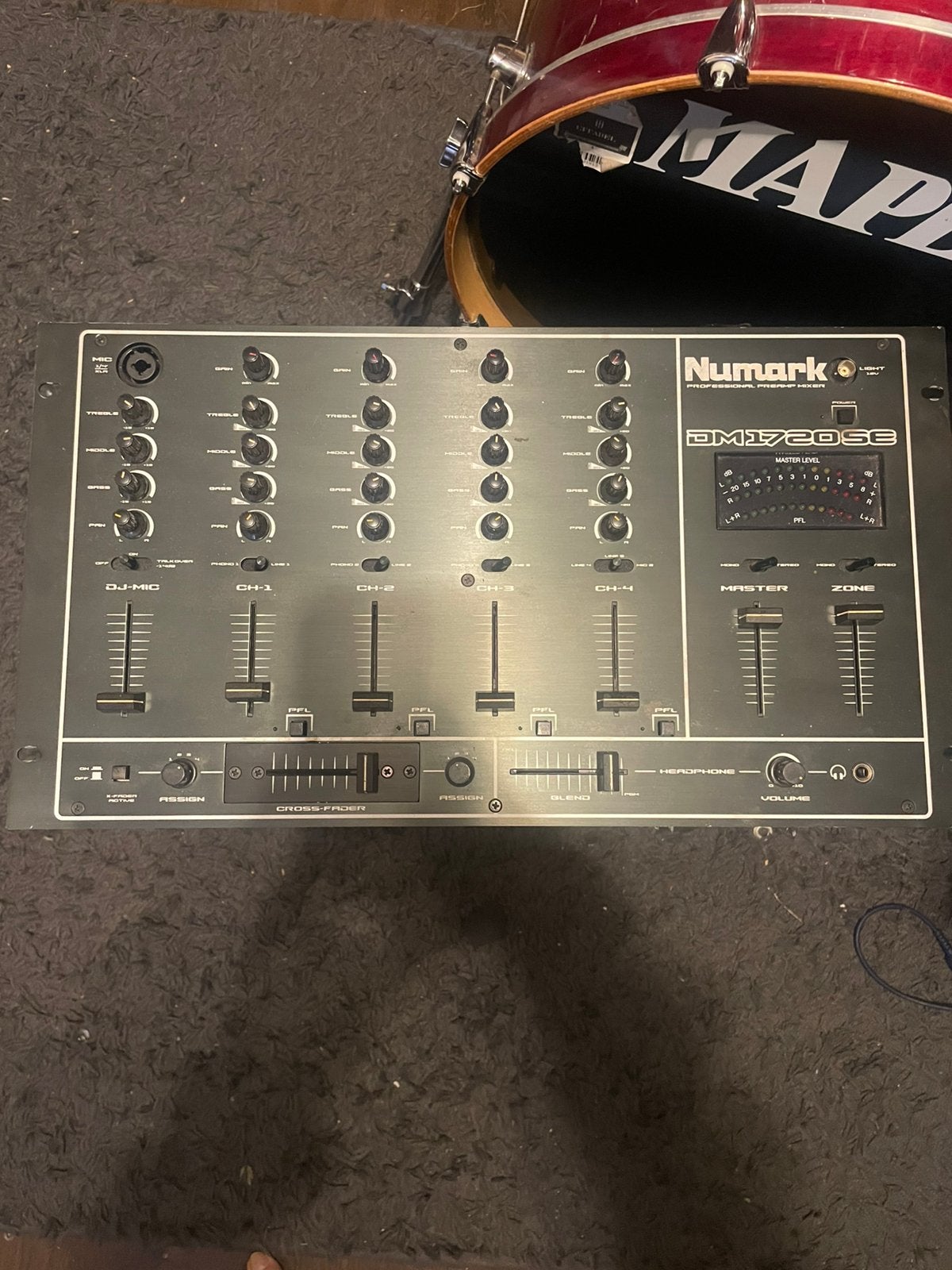 Numark DM1720SE Mixer, Ophalen of Verzenden, Zo goed als nieuw