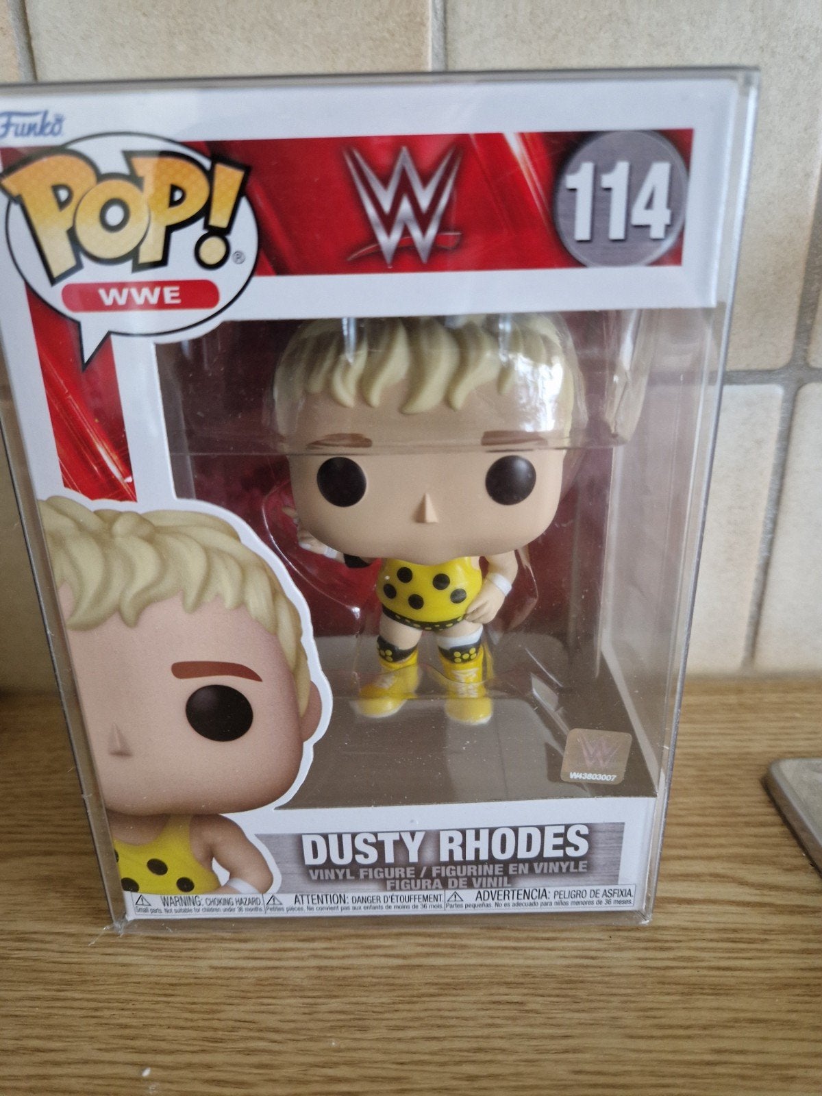 funko pop dusty rhodes nr 114 WWF, Ophalen of Verzenden, Nieuw