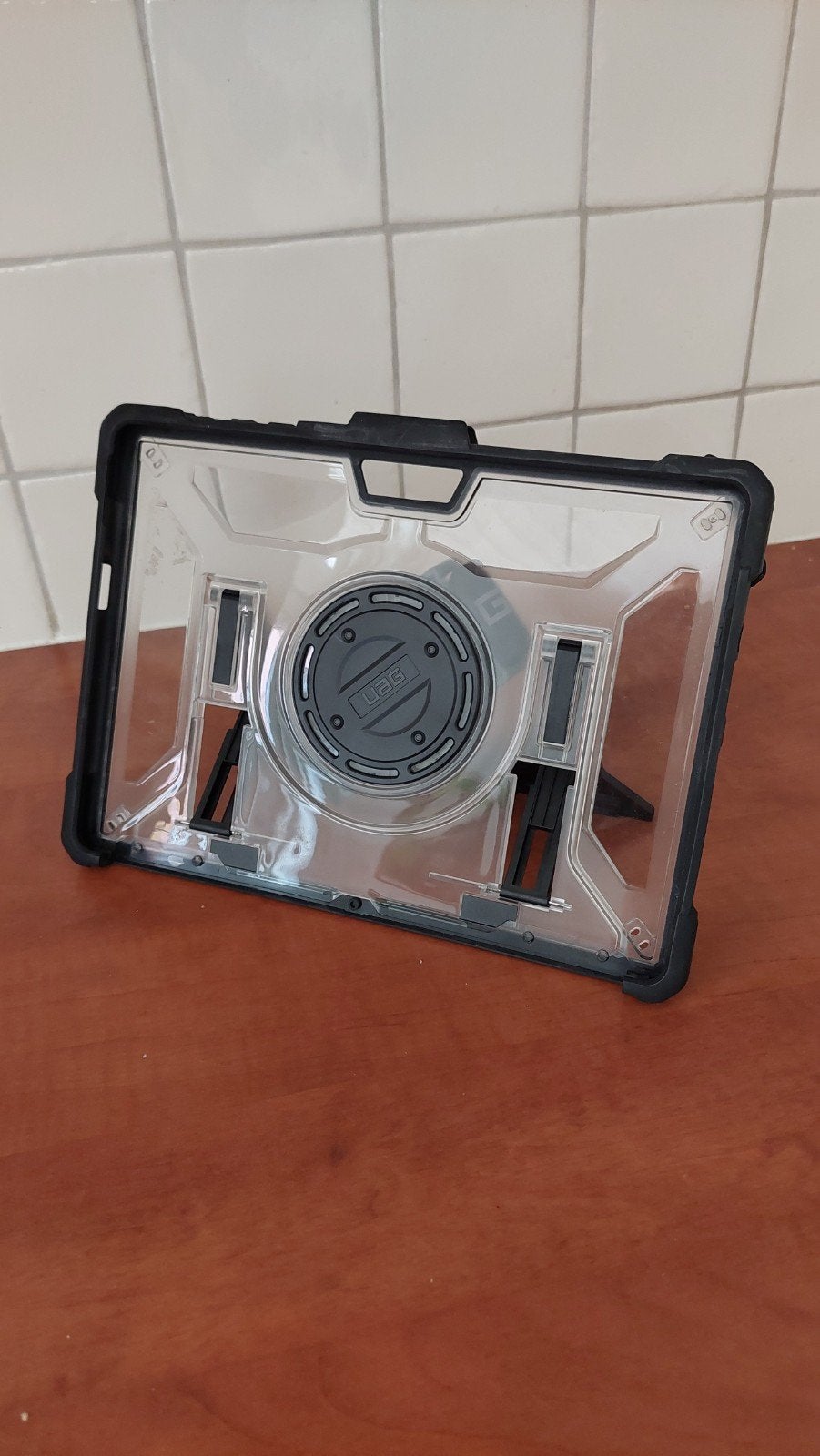 UAG robuuste tablet hoes met standaard en handvat, 10 inch, Microsoft Go 10 inch, Bescherming voor- en achterkant, Ophalen of Verzenden