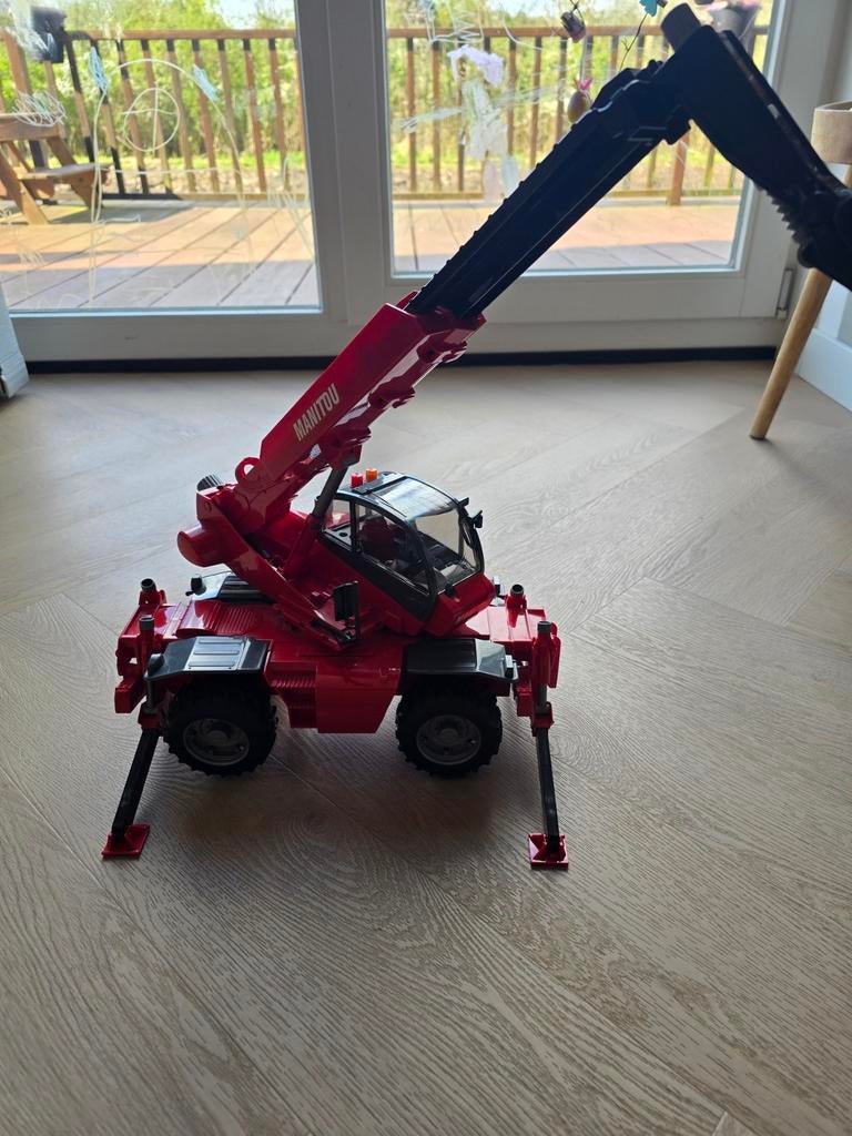 Bruder Manitou 2129 speelgoedkraan, Kinderen en Baby's, Speelgoed | Speelgoedvoertuigen, Ophalen of Verzenden