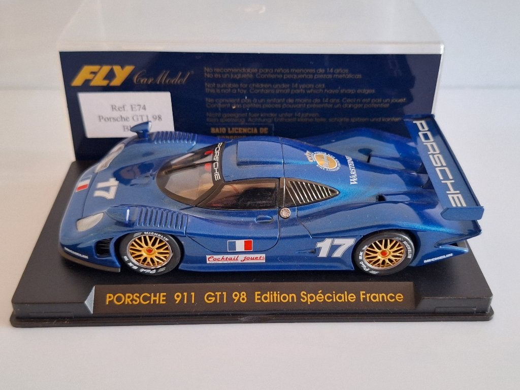 FLY 2 X PORSCHE 911 GT1 STUNT DEAL STUNT DEAL STUNT DEAL, Overige merken, Racebaan, Fly, Nieuw
